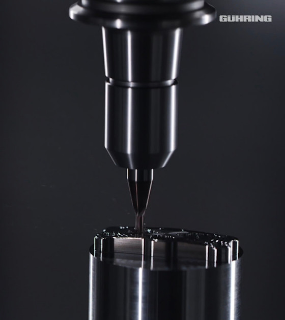 VIDEO: Guhring Micro Diver End Mills–60 Degree Ramping and High ...