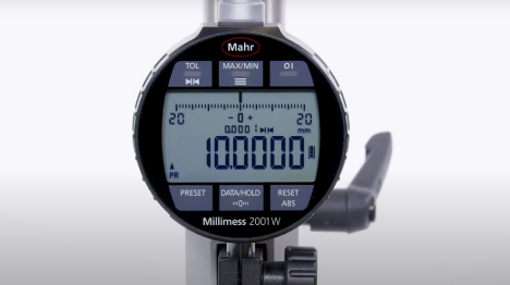 VIDEO: Mahr Millimess 2001 W Dial Comparators with Inductive Measuring System and Touch Operation