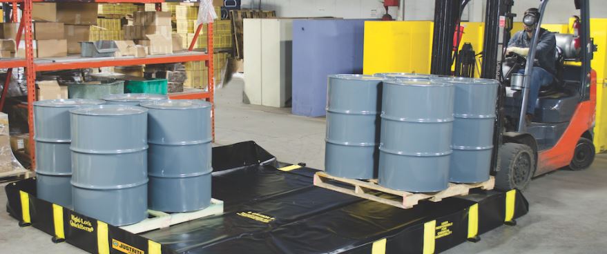 How to Empty and Clean Spill Containment Berms