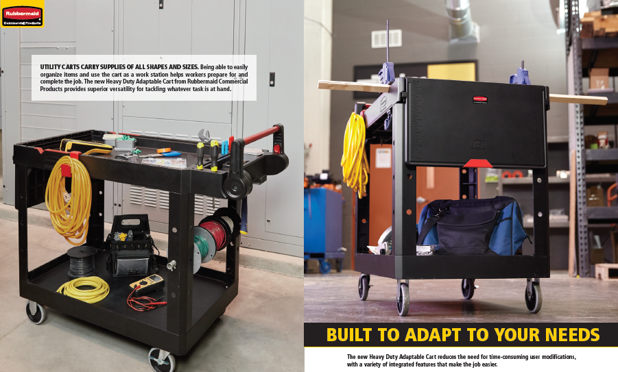Rubbermaid's Heavy-Duty Adaptable Cart