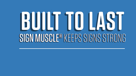 National Marker Sign Muscle — MSC Industrial Supply