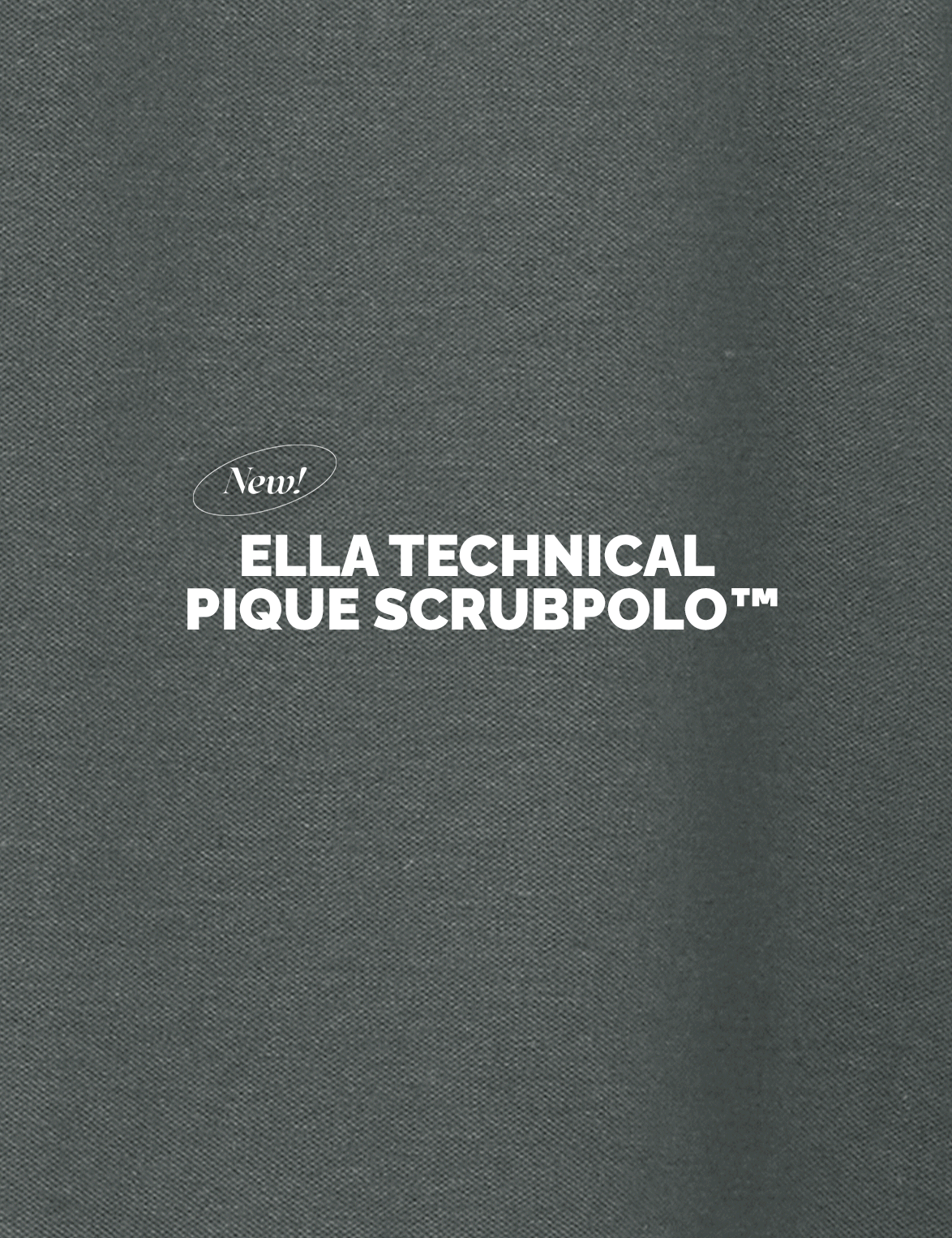 SUPER SOFT AND BREATHABLE. The Ella Technical Pique ScrubPolo™ is made with 100% Pima Cotton to stay comfy during telemedicine appointments.