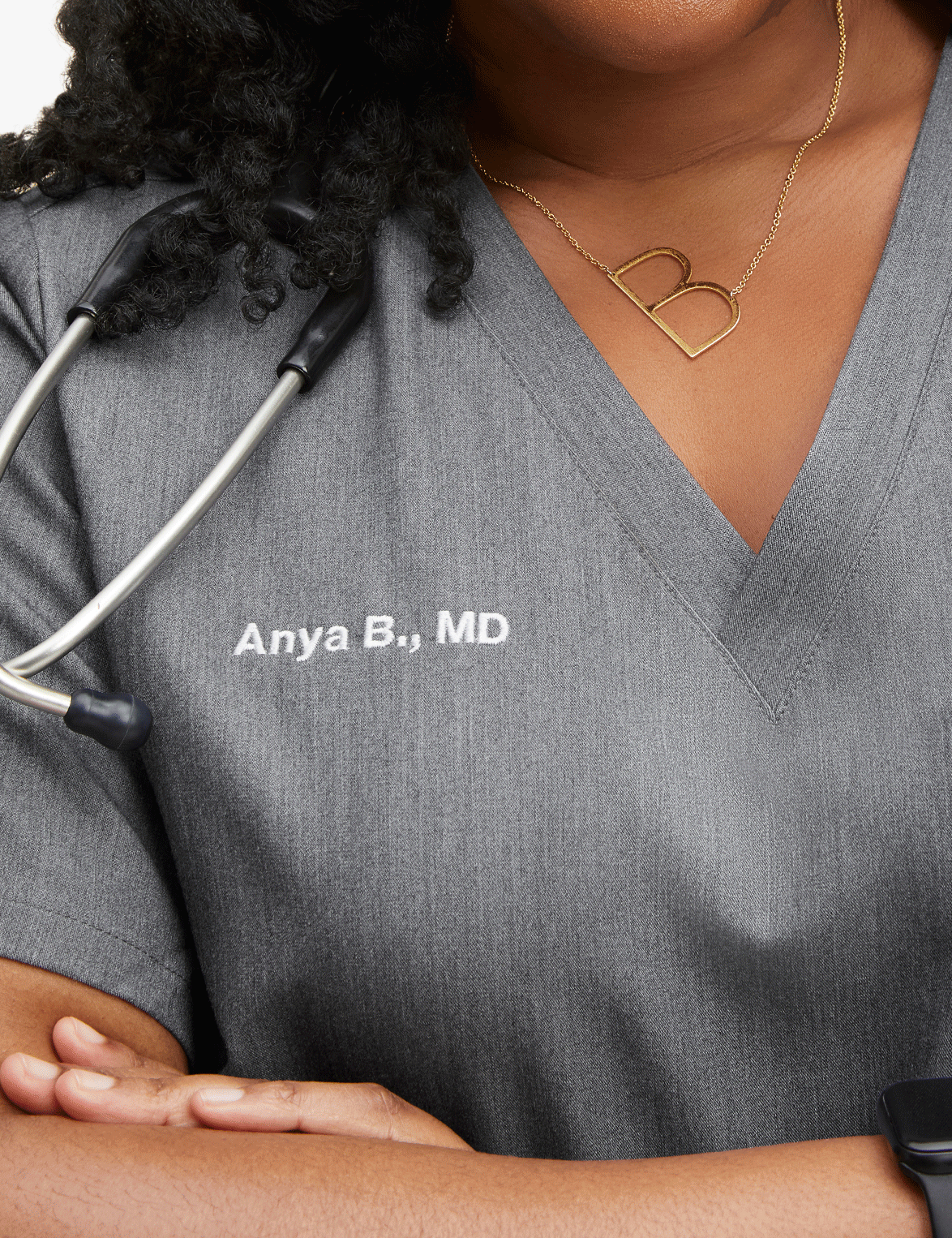 YOU CALL IT SUTURES, WE CALL IT EMBROIDERY — Make awesome scrubs even more awesome with a personalized touch.