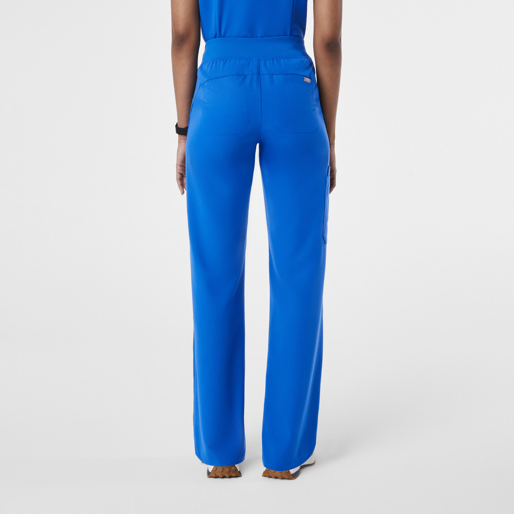 Women's Isabel High-Rise Wide-Leg Scrub Pant - Royal Blue · FIGS
