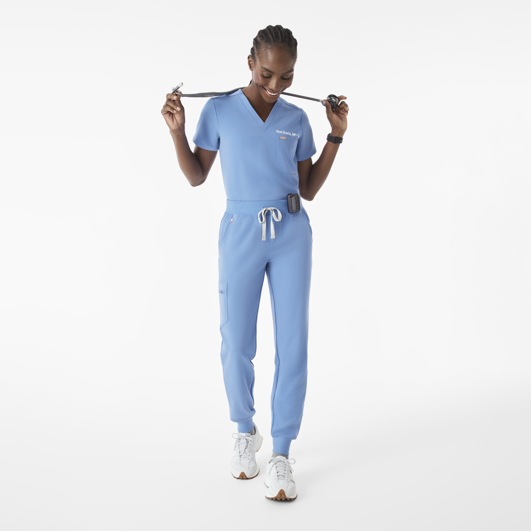 Women's Zamora Jogger Scrub Pant™ - Ceil Blue · FIGS