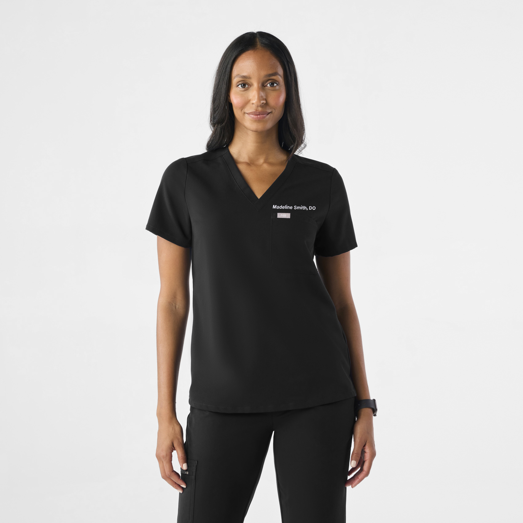 Women's Catarina One-Pocket Scrub Top™ - Black · FIGS