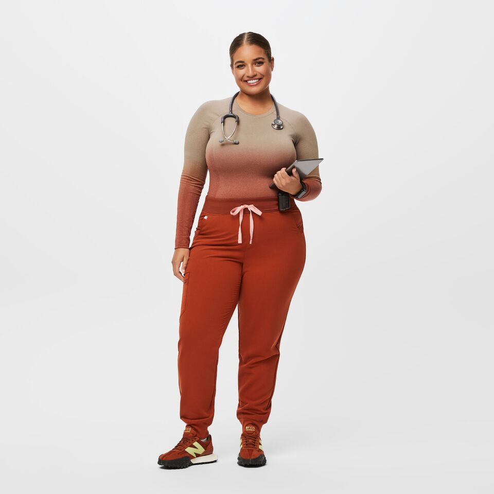 Waist Yola FIGS Women's Zamora FreeX Lined Jogger Scrub Pants