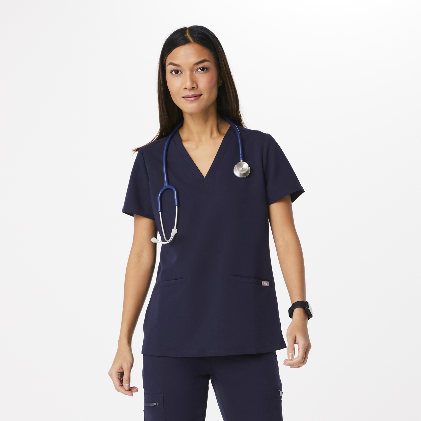 Women's Casma Scrub Top™ - Navy · FIGS