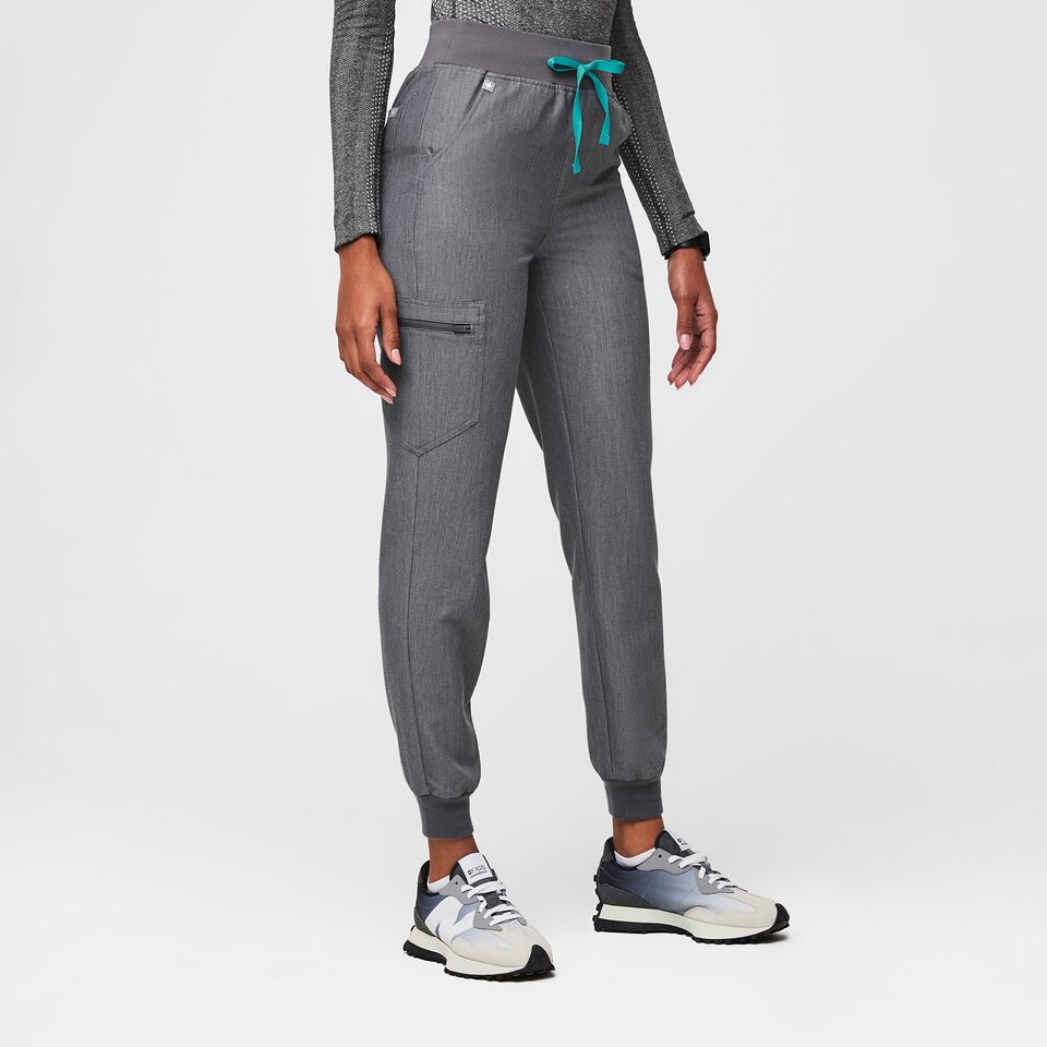 FIGS Zamora High Waisted Jogger Style Scrub Pants for Women