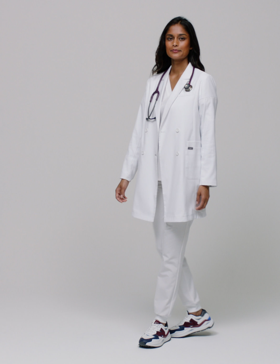 NEW — The Double Breasted Lab Coat features 10 pockets, a double breasted front closure and hidden rib cuffs for easy sleeve adjustments.
