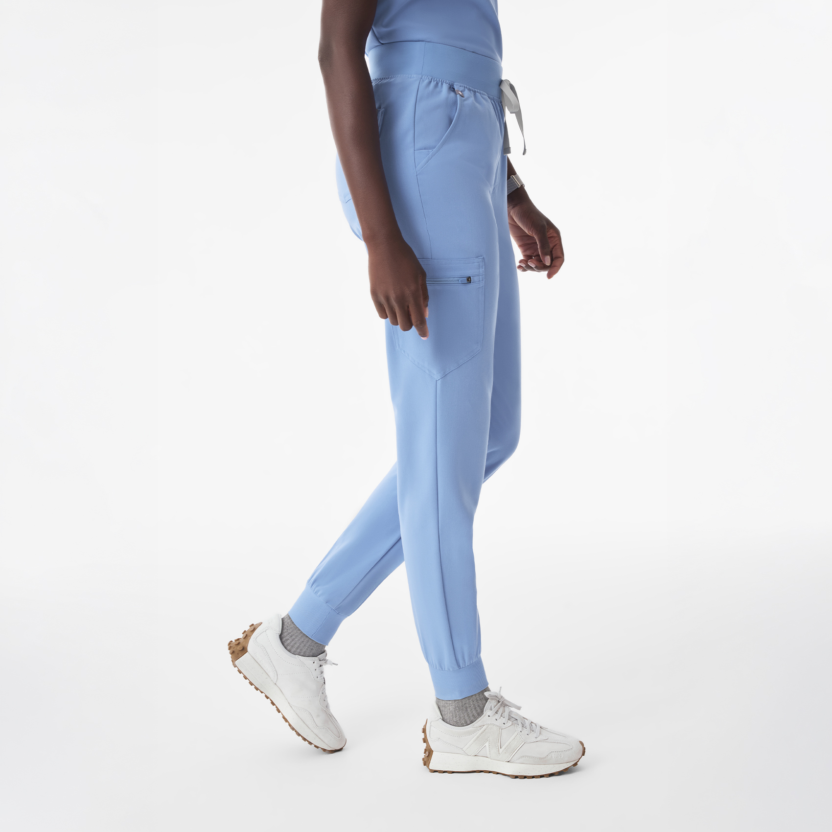 Women's Zamora High-Rise Jogger Scrub Pant™ - Ceil Blue · FIGS