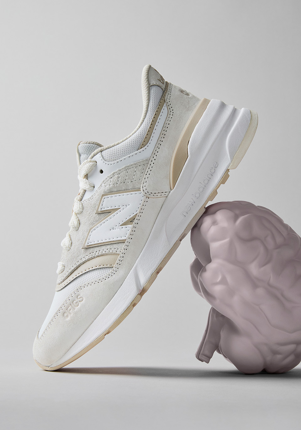 Unisex FIGS | New Balance 997R - Cream