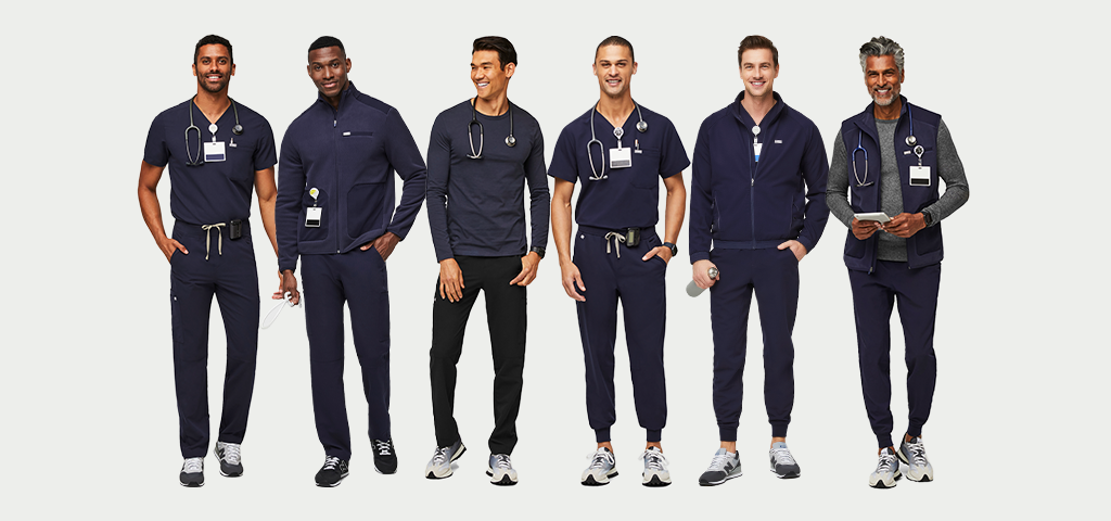 Men's Navy Scrubs | FIGS