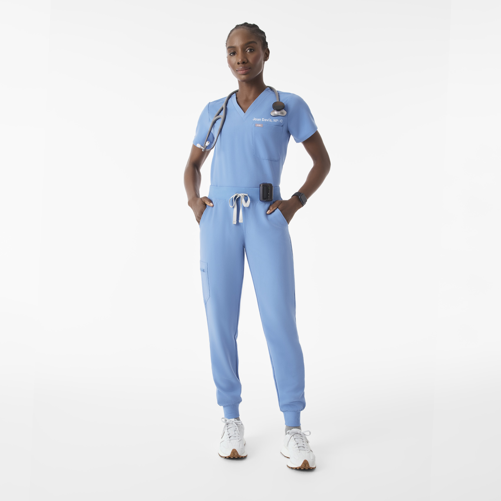 Women's Zamora Jogger Scrub Pant™ - Ceil Blue · FIGS