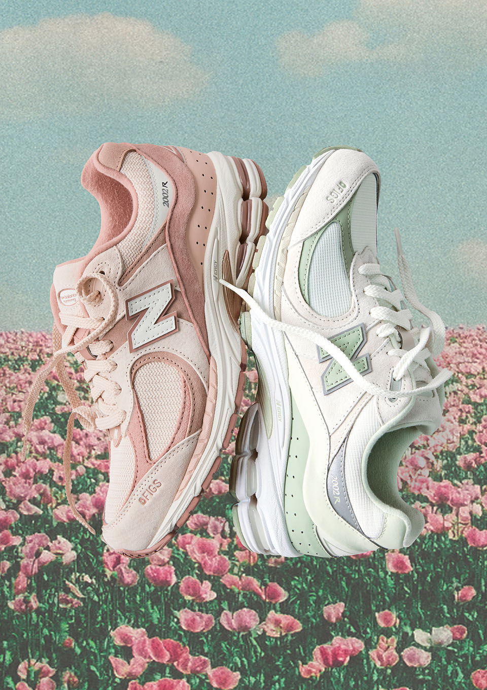 Unisex FIGS | New Balance 2002R - Cool Clay · FIGS