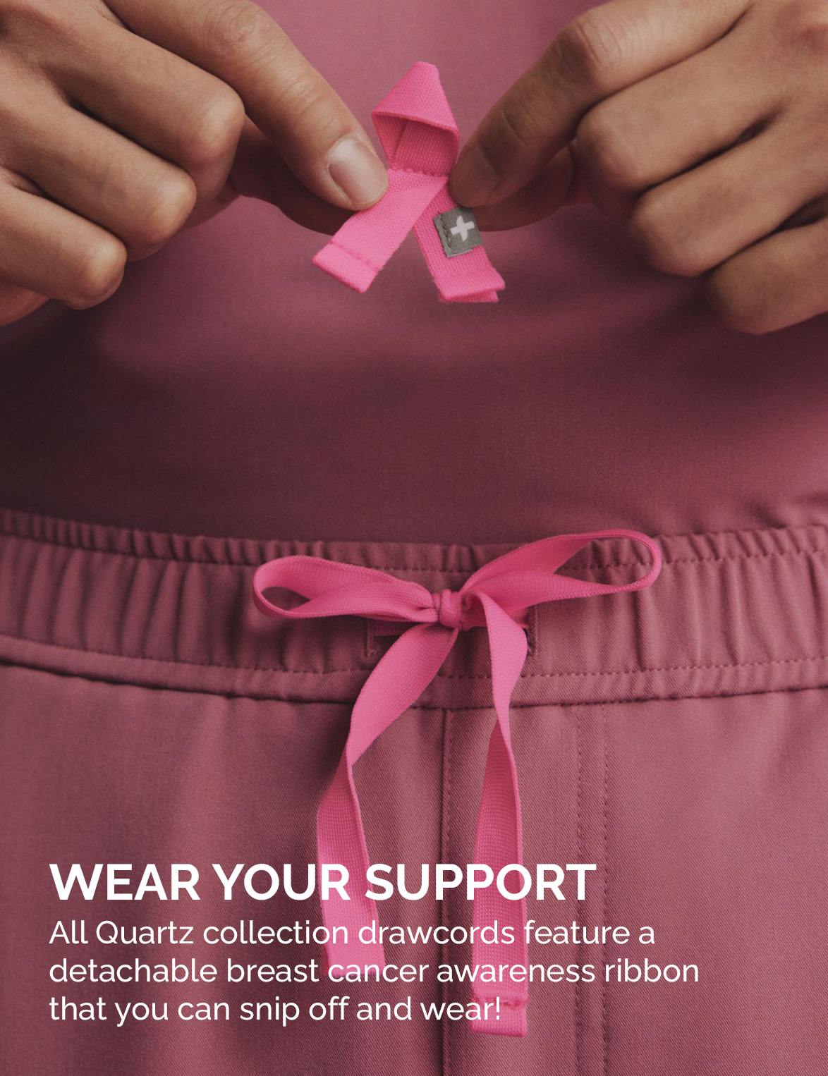 WEAR YOUR SUPPORT — Limited Edition Quartz styles are BACK for Breast Cancer Awareness Month.