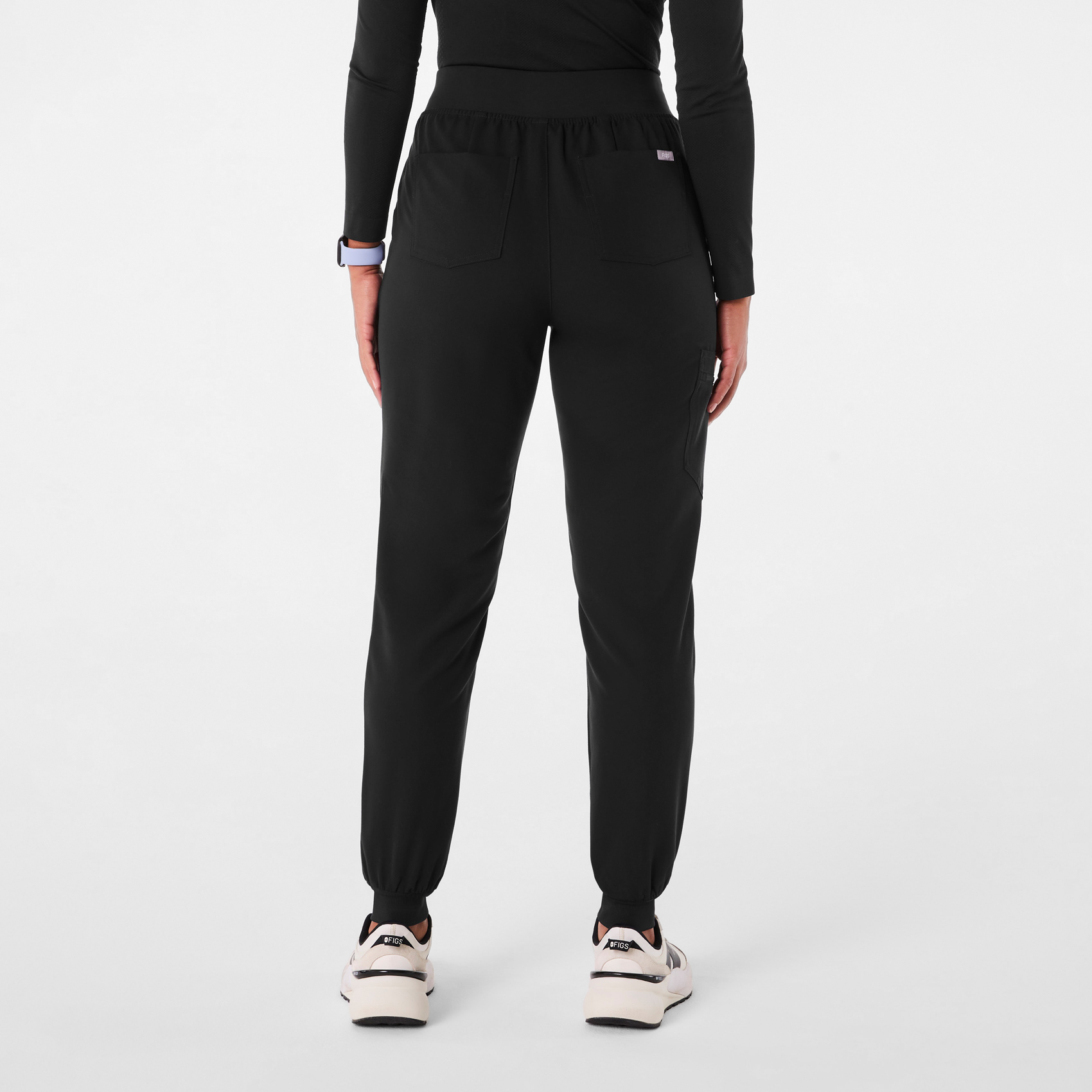 Women's Zamora High-Rise Jogger Scrub Pant™ - Black · FIGS