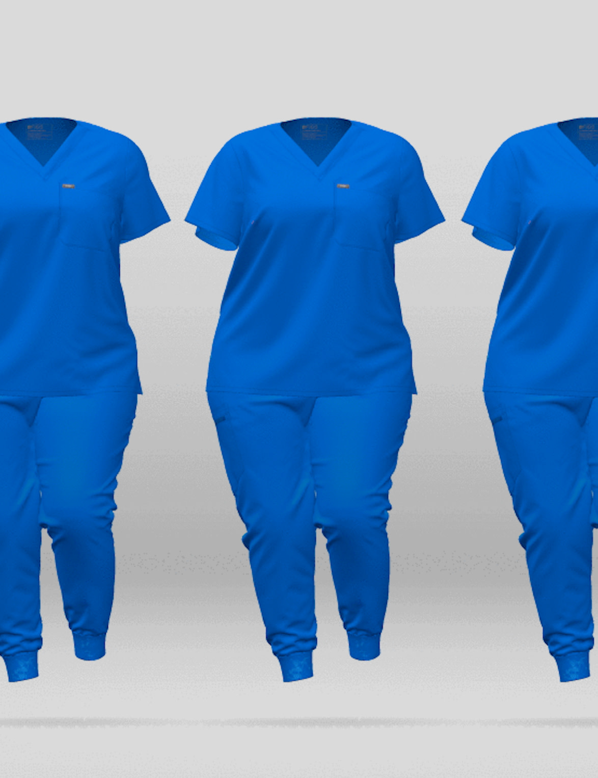 Women's Plus Size Scrubs