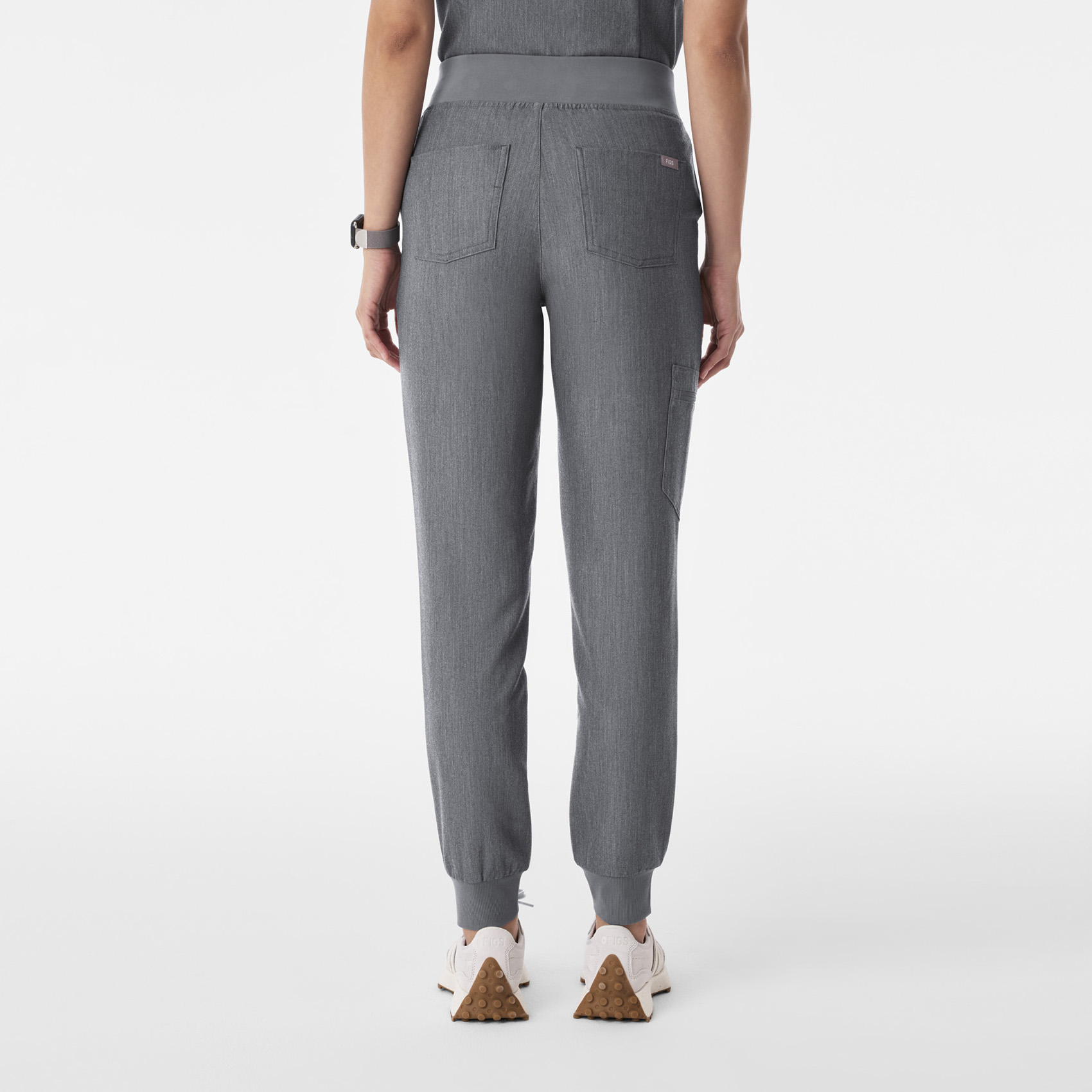 Women's Zamora High-Rise Jogger Scrub Pant™ - Graphite · FIGS