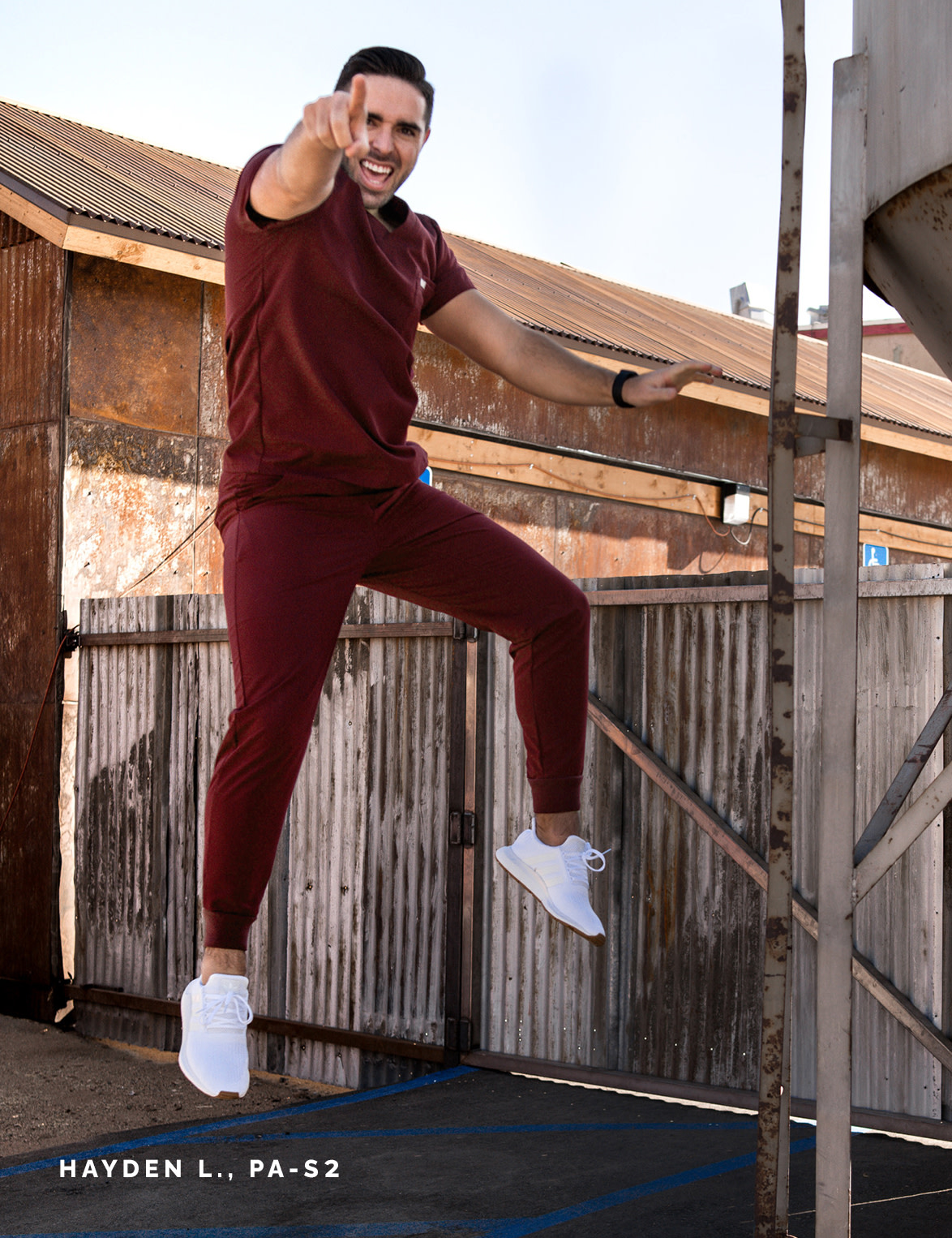 TANSEN™ JOGGER — The scrub pant that goes from work to workout to play, every single day. Athletic, lightweight and breathable for 24/7 style and function.