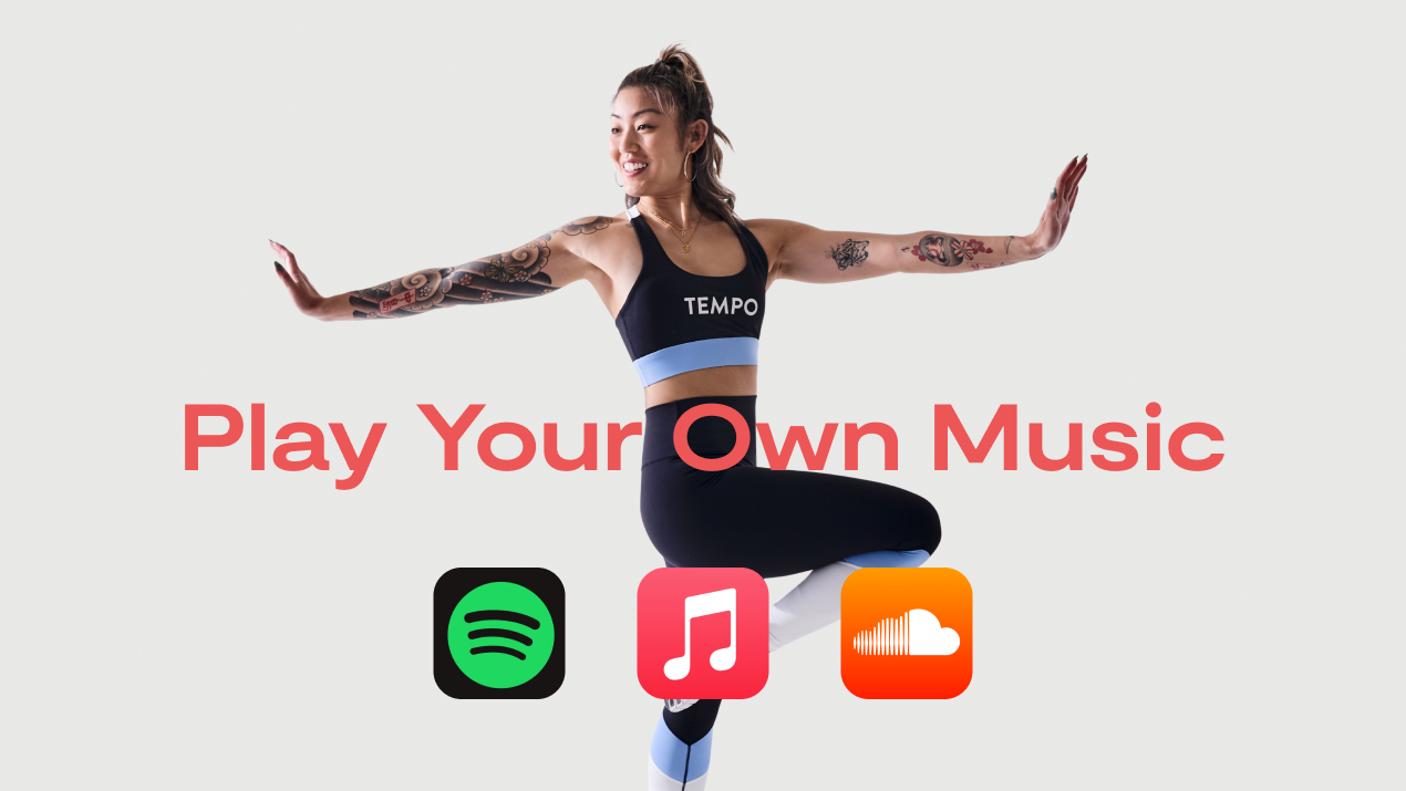 Play Your Own Music on Tempo Studio & Move Tempo