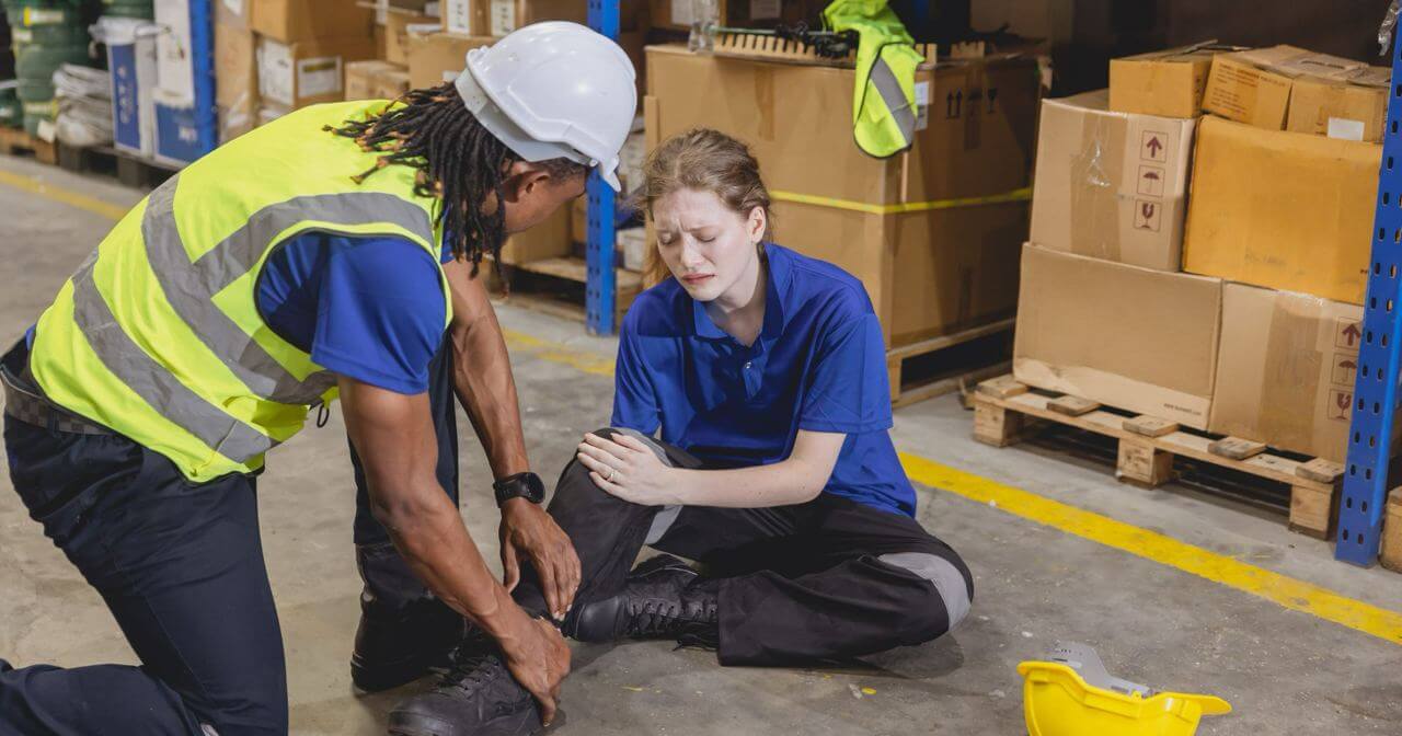 slip and fall at workplace