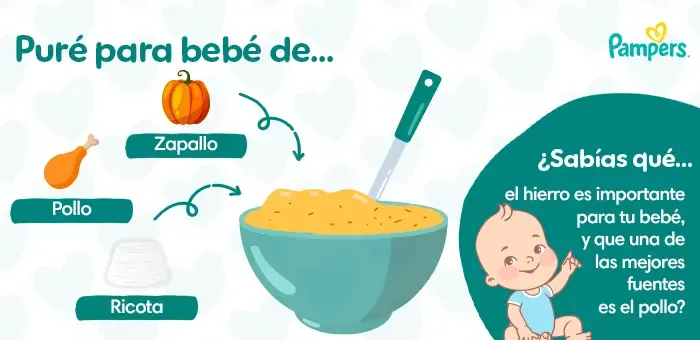 Recetas de puré para bebés