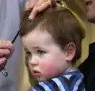 El primer corte de pelo del bebé