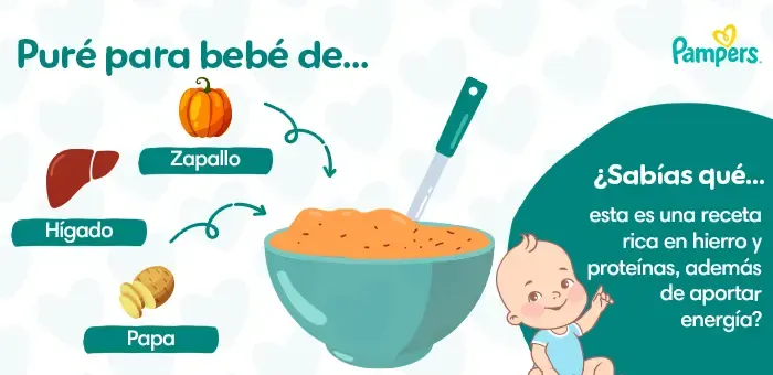 Recetas de puré para bebés