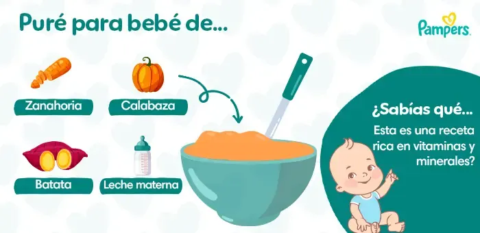 Recetas de puré para bebés