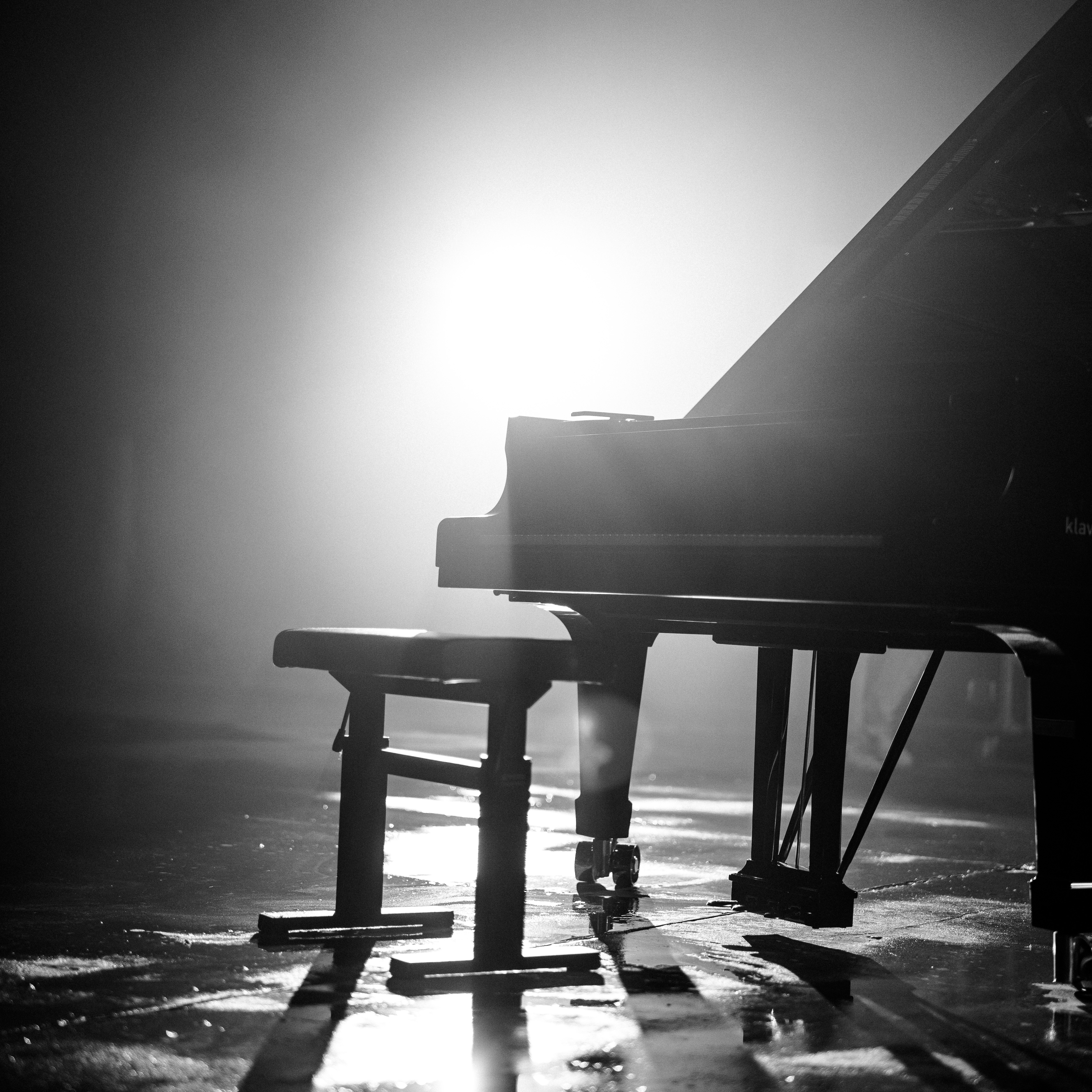 Ein Bild von einem Klavier