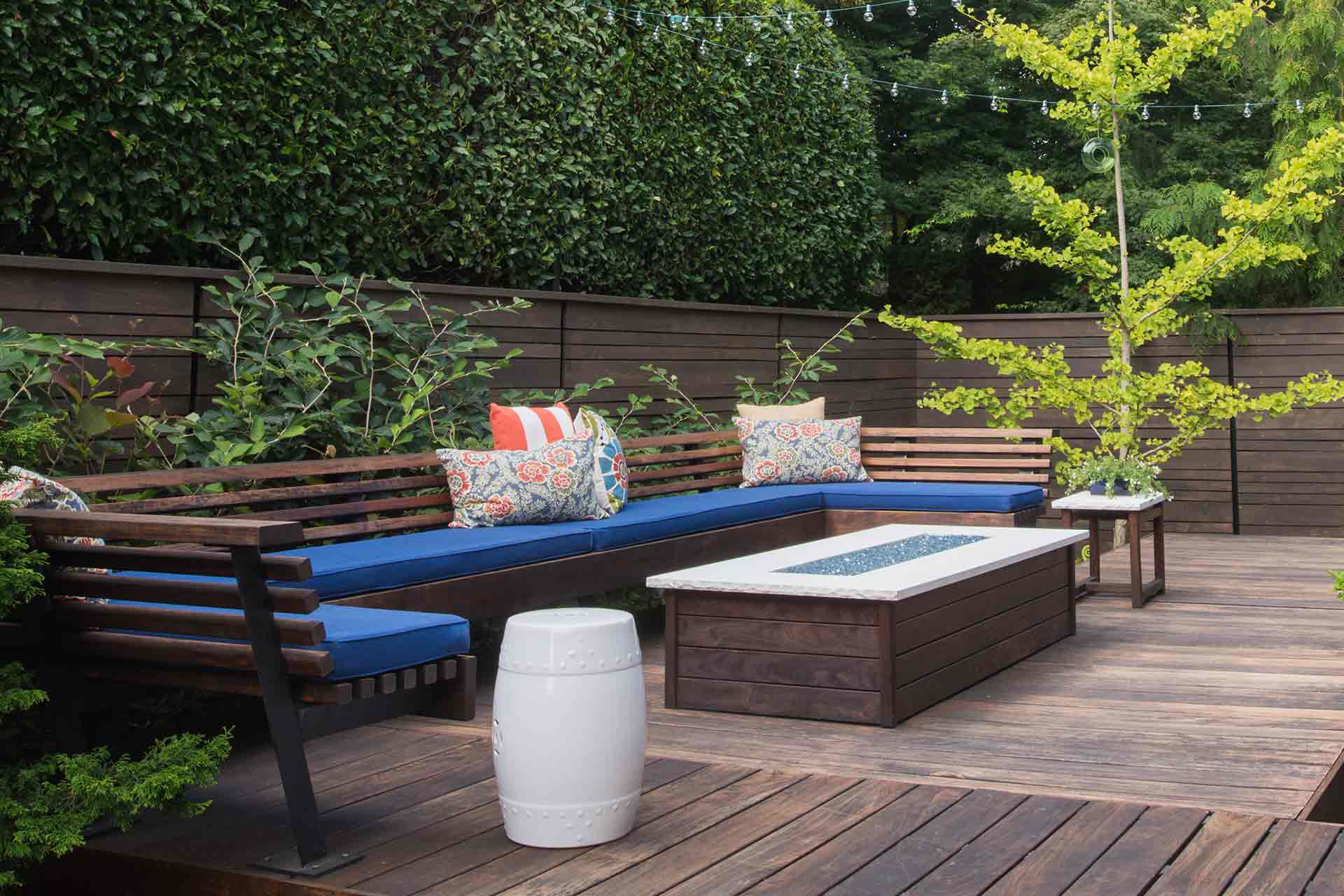 Contemporary garden ideas: Vibrant features and striking layouts