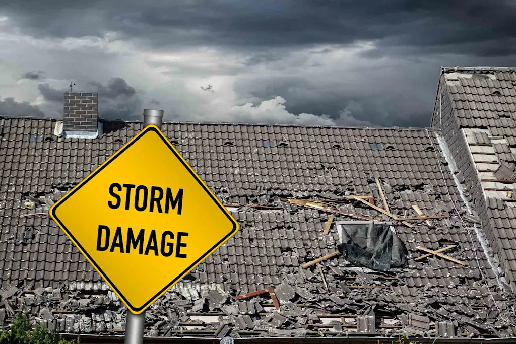 Wind damage repair costs
