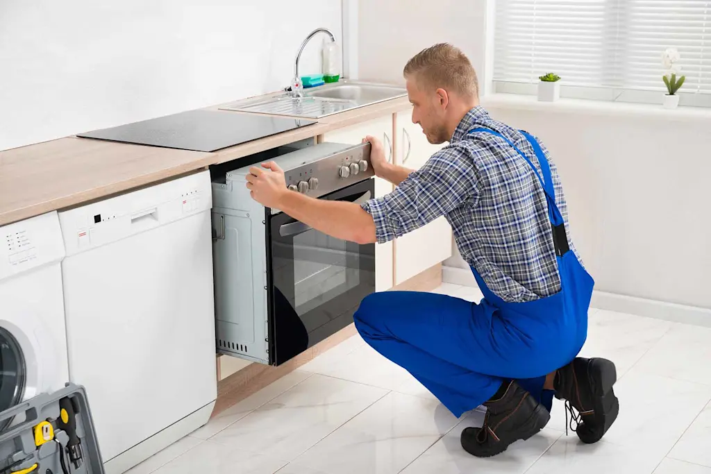 How to fit an oven