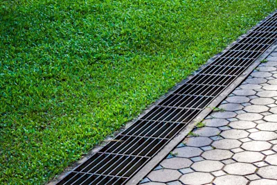 Garden drainage system cost