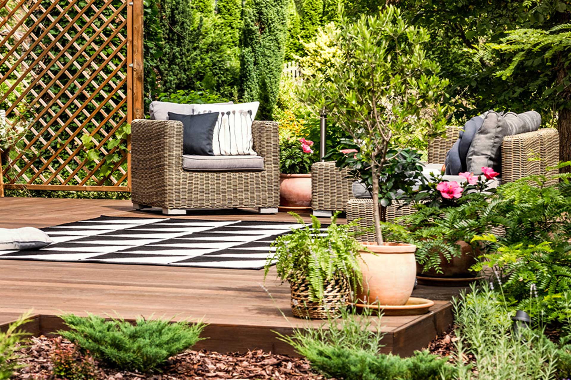 How much does garden decking cost in 2025?