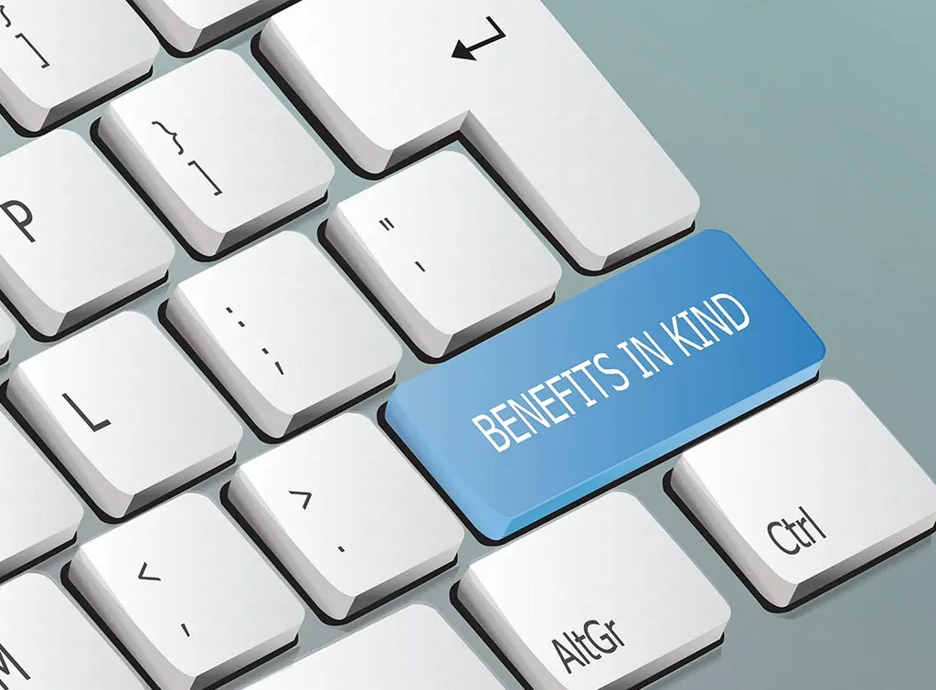 What is &#8216;benefit in kind&#8217; and what does it mean for tradespeople?
