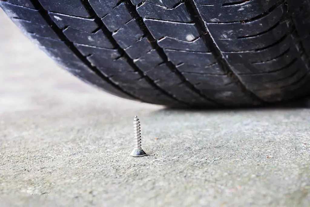 How much does nail in tyre puncture repair cost?