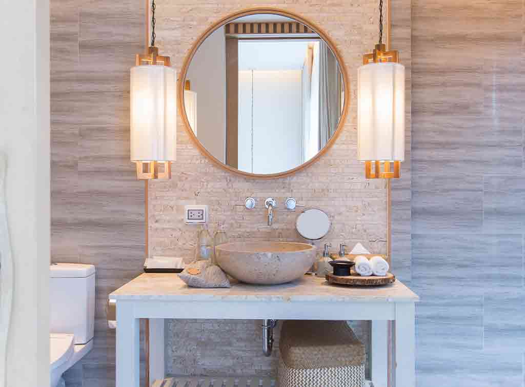 12 bathroom ceiling lighting ideas for a design glow-up