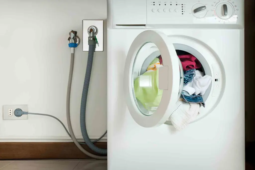 How to unblock a washing machine waste pipe