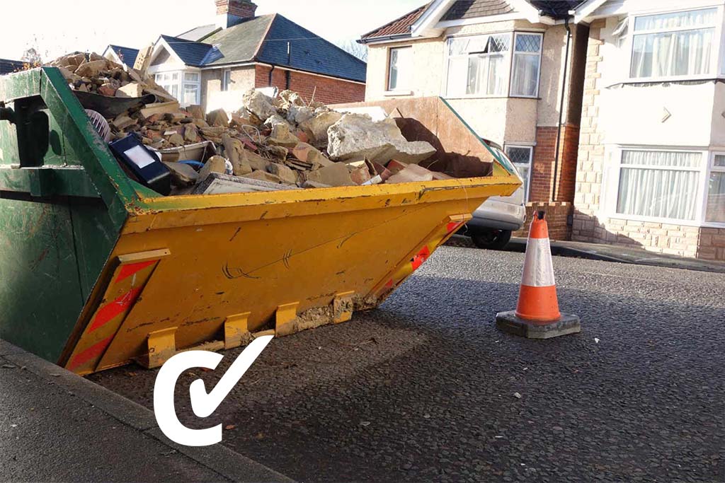 Skip hire costs in the UK