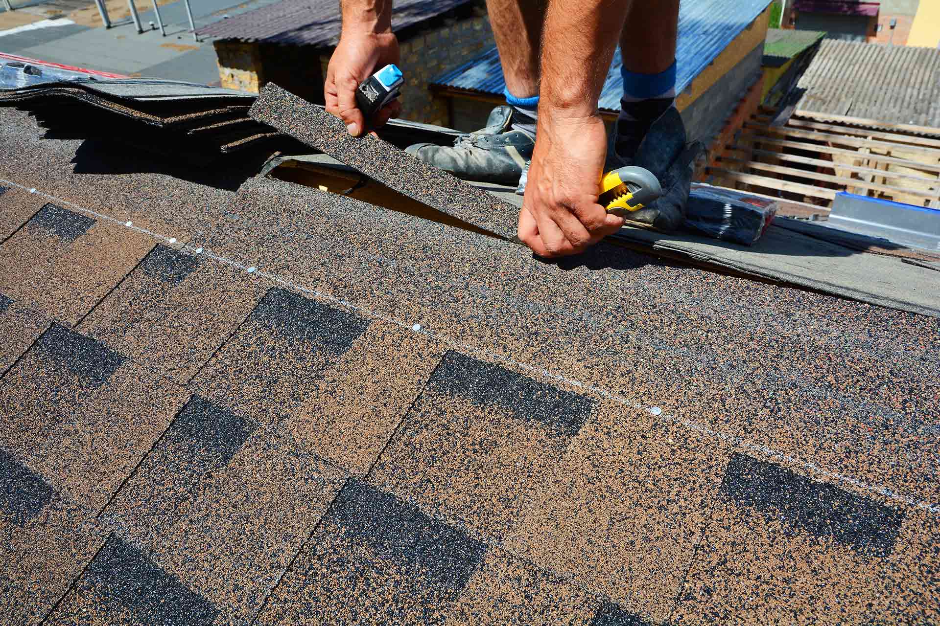 Cost of replacing roof felt under tiles