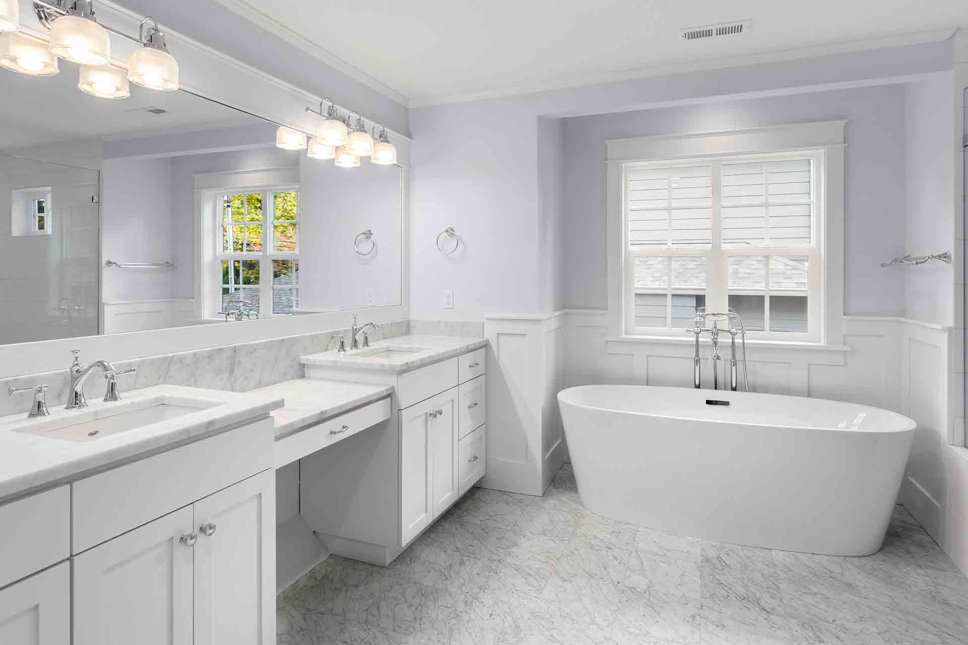 Bathroom remodel cost breakdown 2025 
