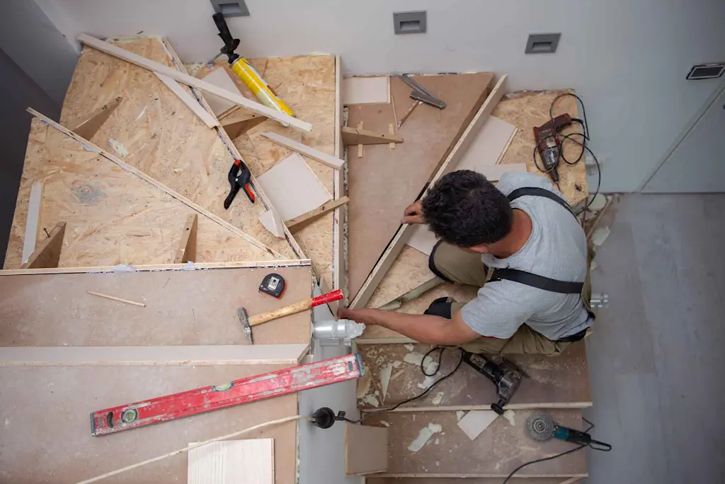 How to repair stair treads