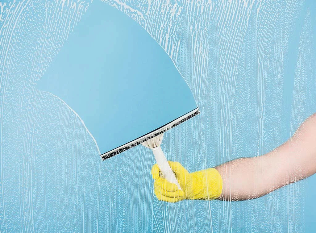 Here’s the best way to clean a shower