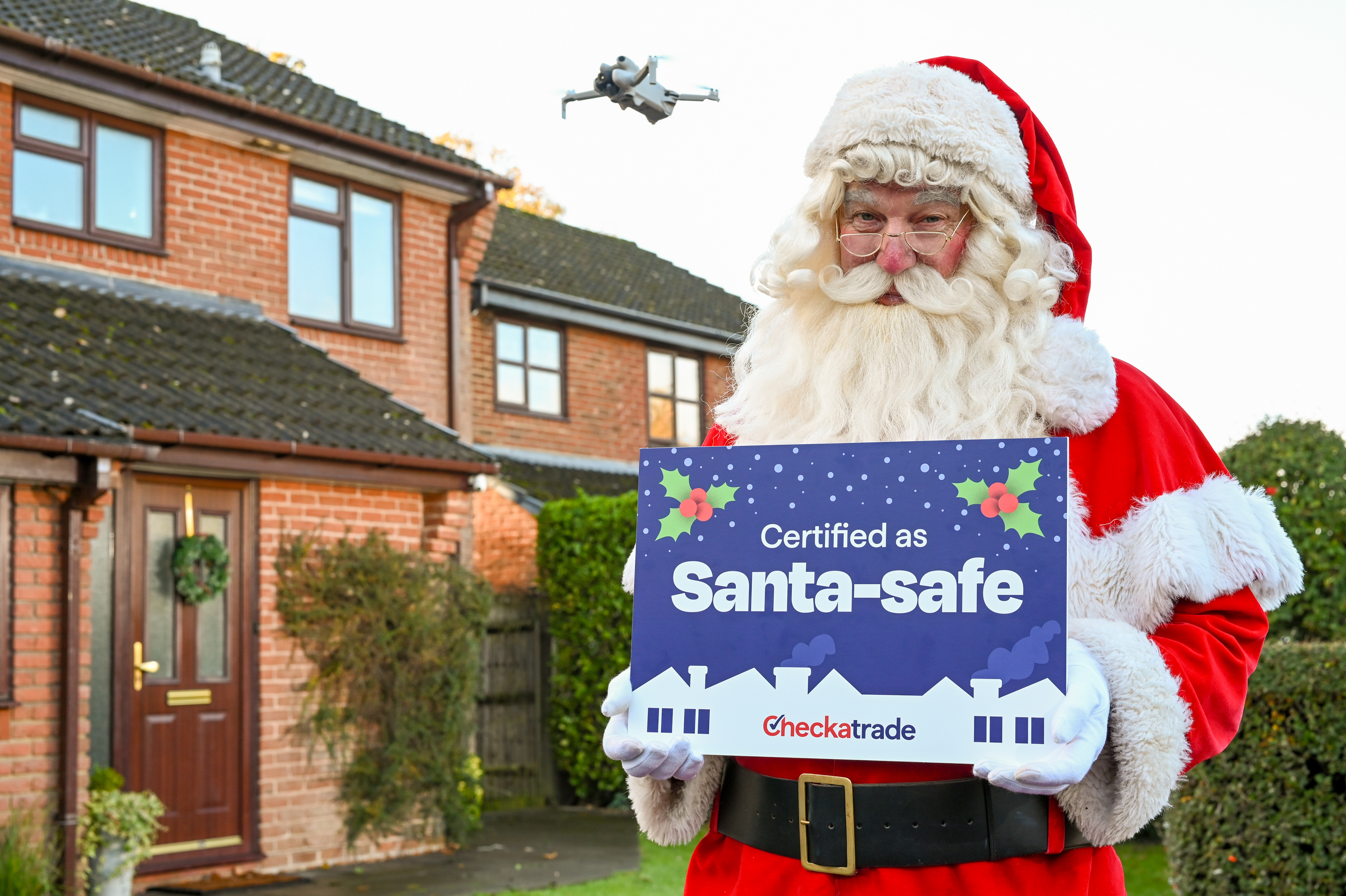 Checkatrade launches ‘Santa-Safe’ drone roof checks as rogue roofer spike prompts winter warning
