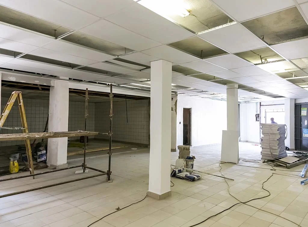 Shop renovation cost
