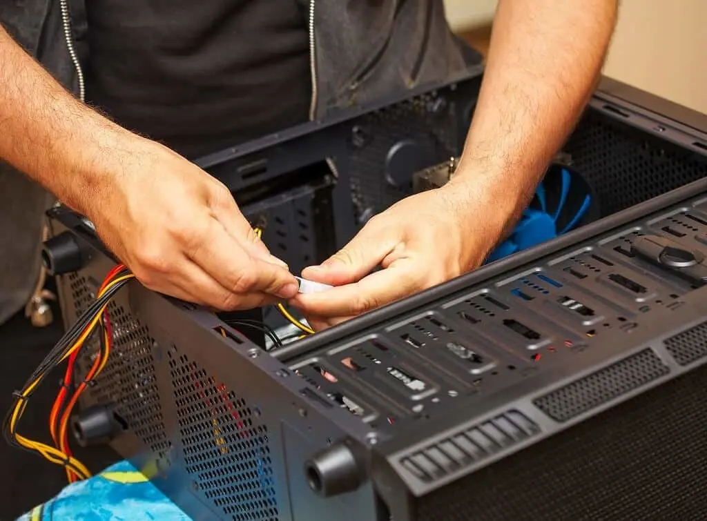 Is it safe to use a PC in an ungrounded plug?