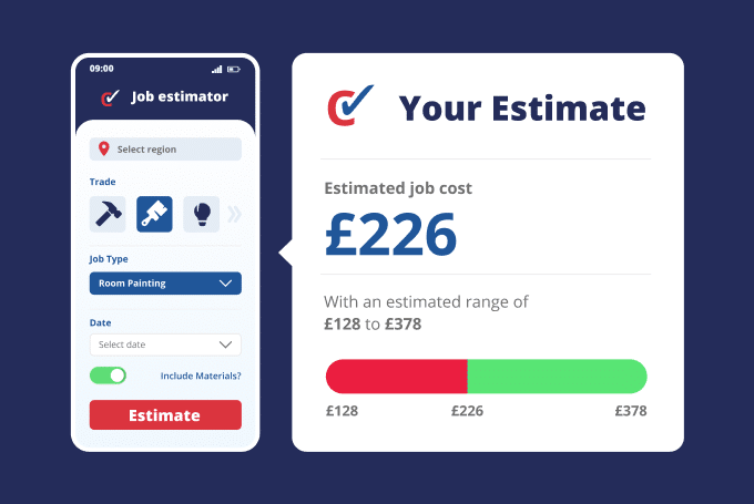 Job estimate calculator