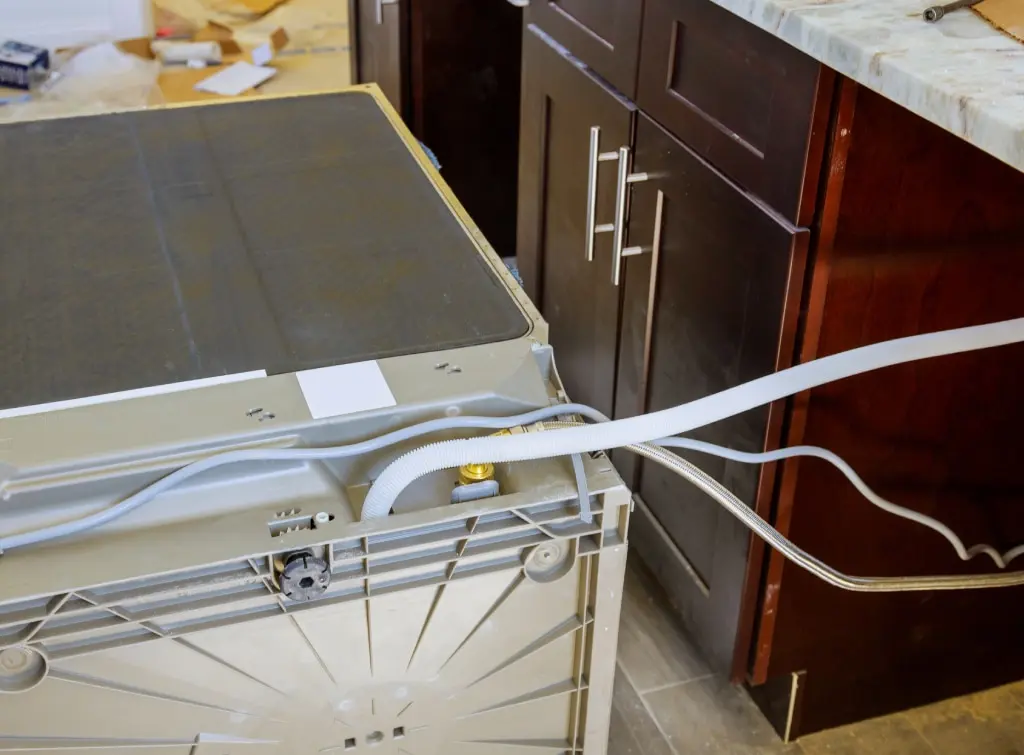 Extending a dishwasher drain hose